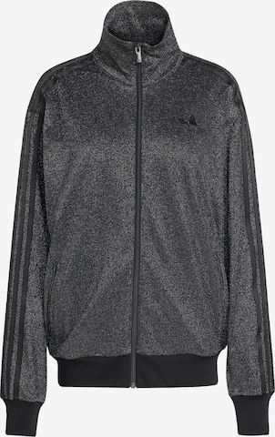 Veste de survêtement ADIDAS ORIGINALS en noir : devant