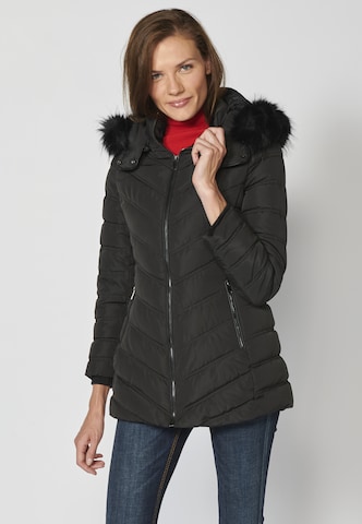 Parka d’hiver KOROSHI en noir