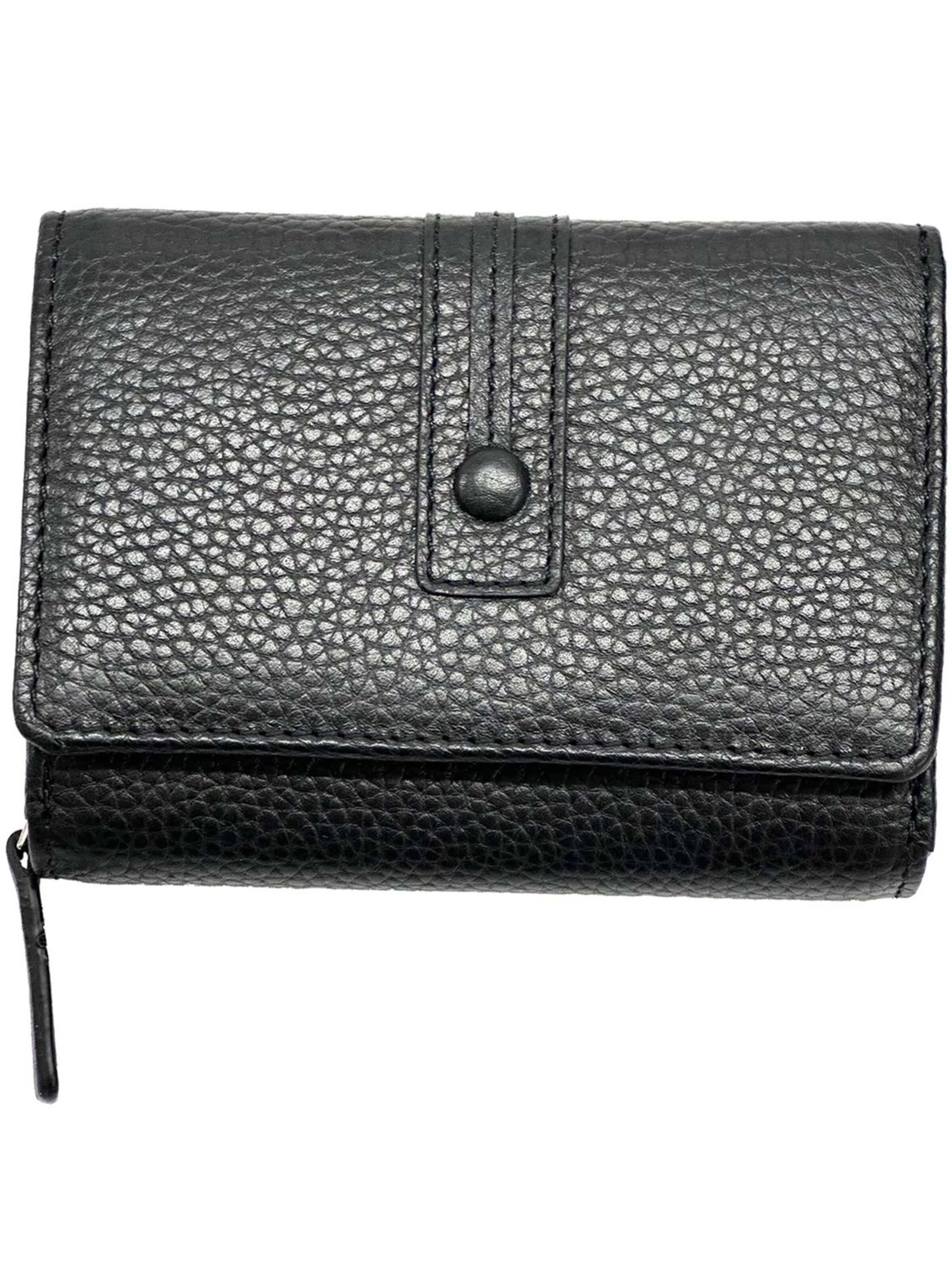 Florence Wallet in Black: front