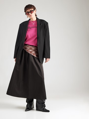 KARL LAGERFELD JEANS Majica | roza barva