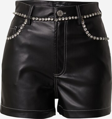 Nasty Gal Regular Shorts in Schwarz: predná strana