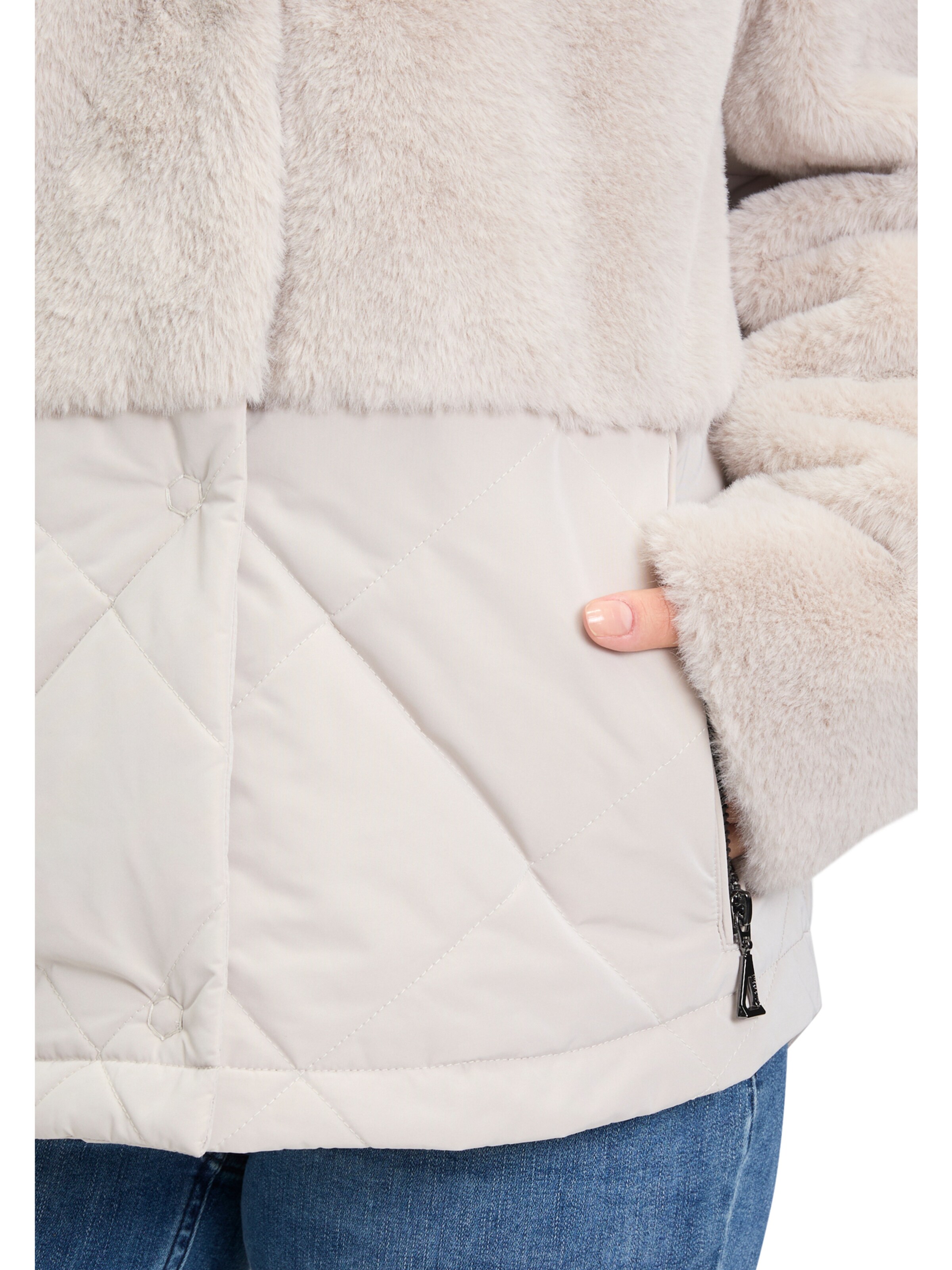 Amber & June Winter Jacket in Grey