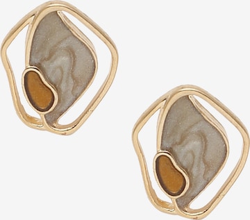 SOHINaušnice 'Urjita' - smeđa boja: prednji dio