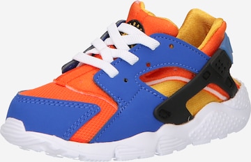 Nike Sportswear Trainers 'Huarache Run' in Blue: front