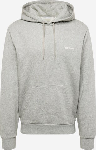 Sweat-shirt Carhartt WIP en gris : devant