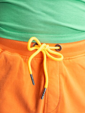 Petrol Industries Regular Pants 'Sundew' in Orange