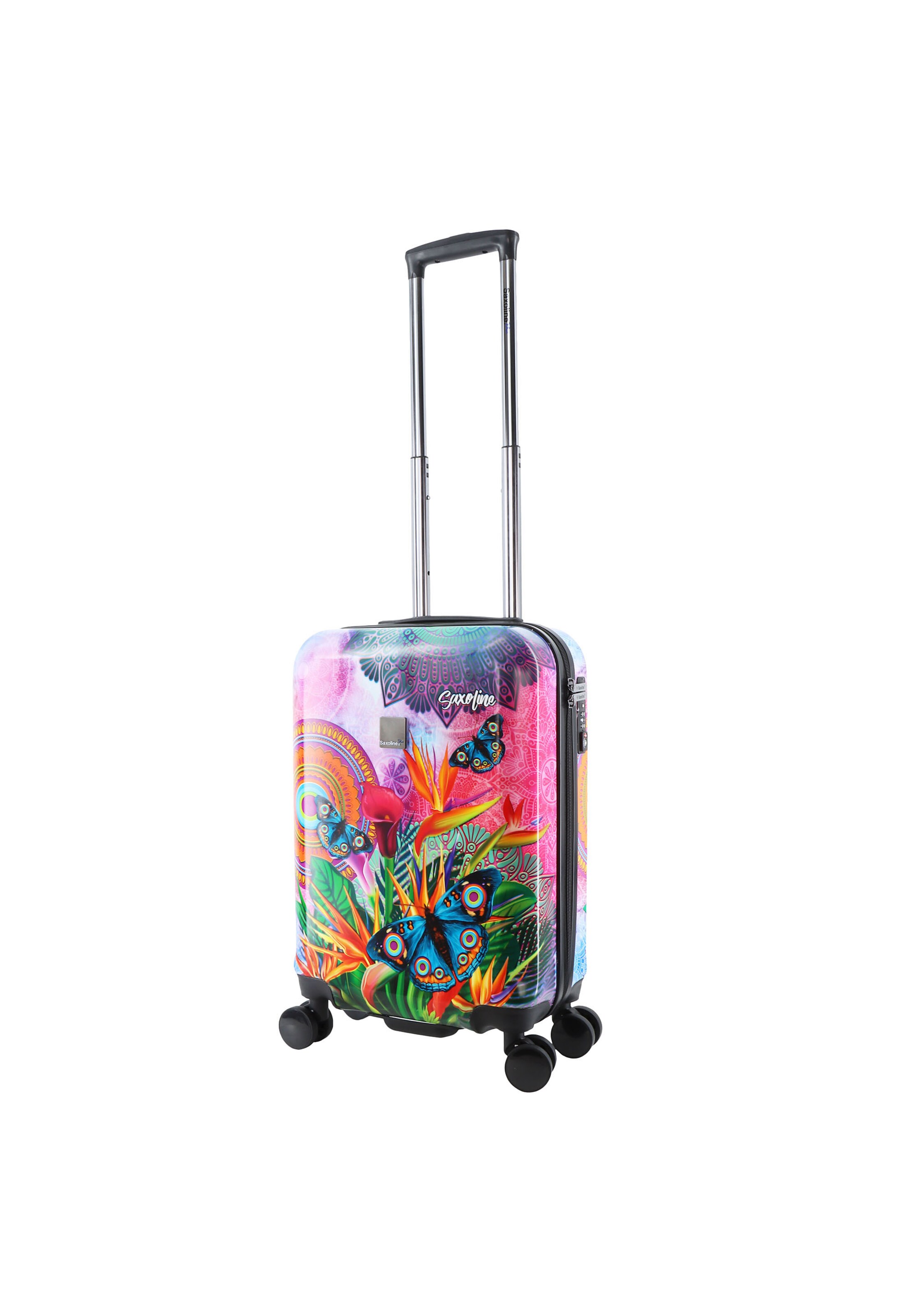 Saxoline Blue Suitcase in Mixed colors