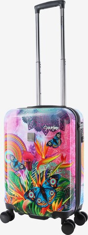 Saxoline Blue Suitcase in Mixed colors