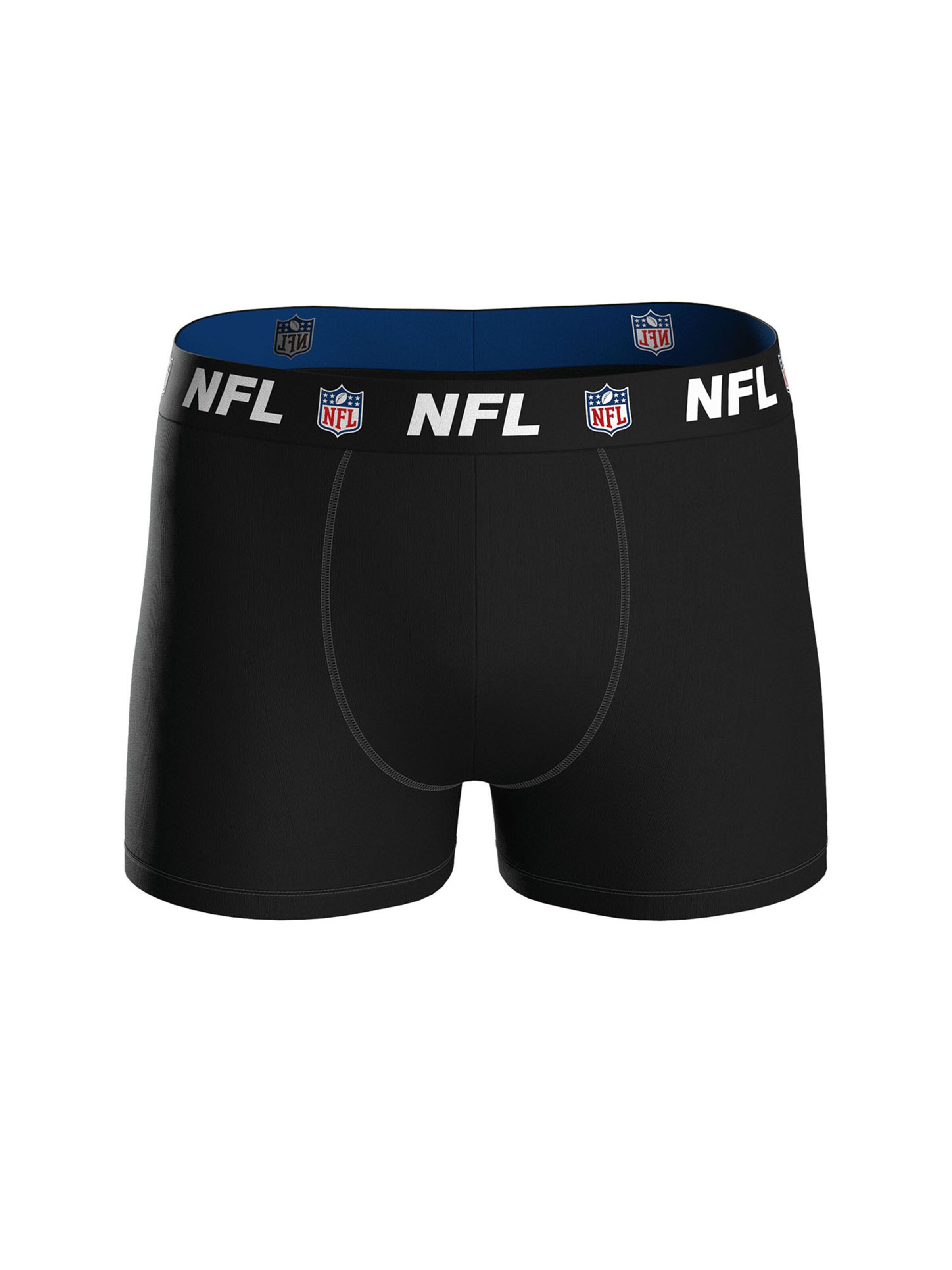 Huddle Boxer shorts 'NFL Shield' in Black