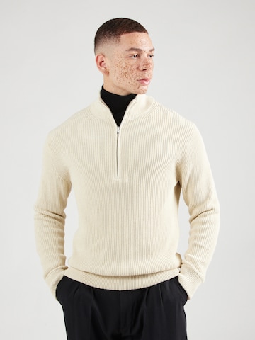NN07 Sweater 'Jacobo' in White: front