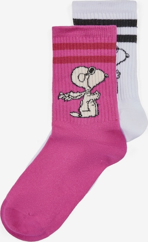 CODELLO Socken 'Peanuts' in Pink: Vorderseite