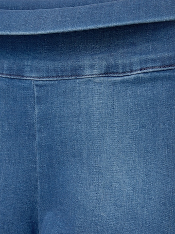 Pull&Bear Skinny Jeansy w kolorze niebieski