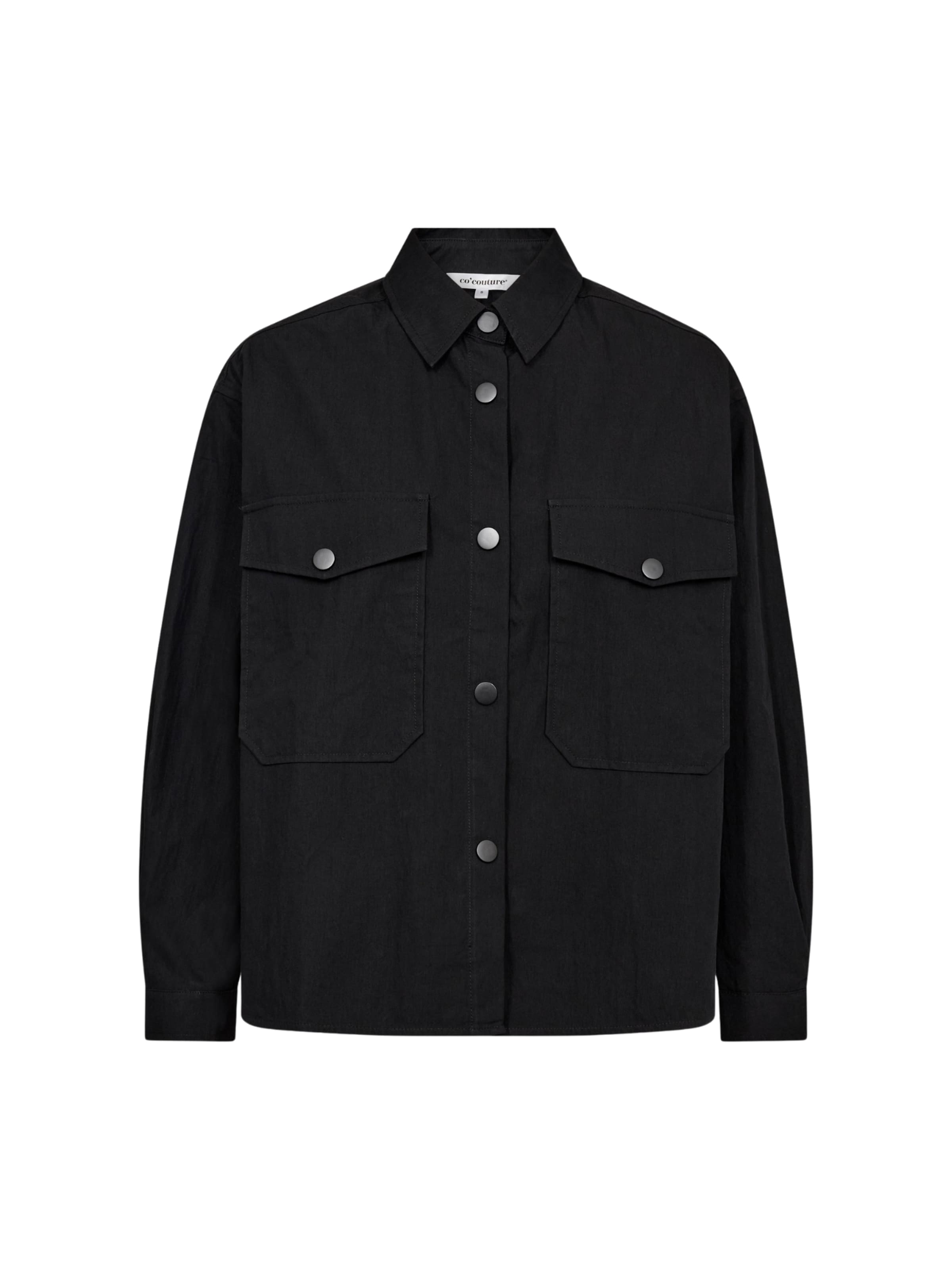 co'couture Shirt ' AcasiaCC ' in Schwarz: Vorderseite
