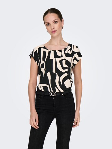 ONLY Bluza | črna barva: sprednja stran