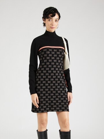 Robes en maille 'Maglia' Liu Jo en noir : devant