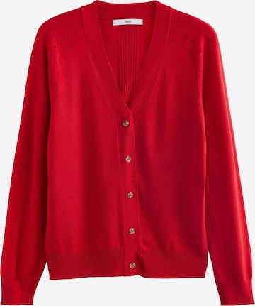 Cardigan Next en rouge : devant