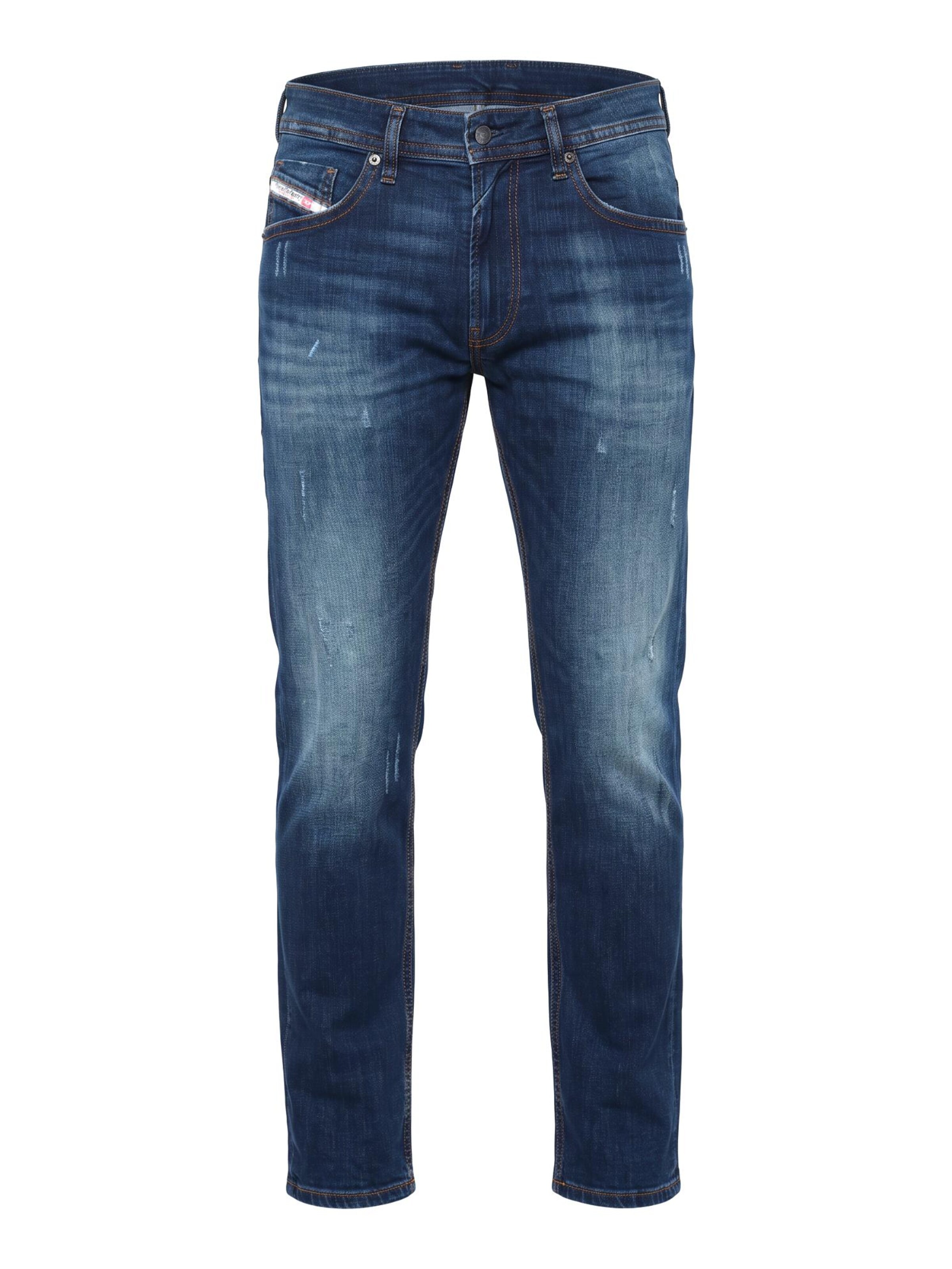DIESEL - Slimfit Calças de ganga 'Thommer-R' em azul: frente