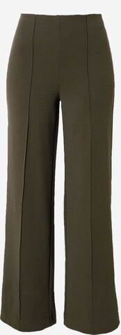 Pantaloni con piega frontale 'BECKY' di VERO MODA in verde: frontale