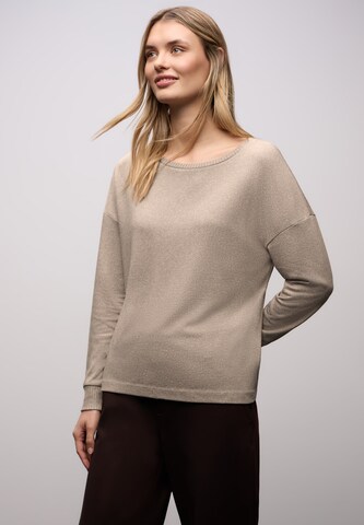 STREET ONE Shirt in Beige: front