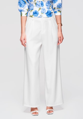 Ombre Regular Broek in Wit