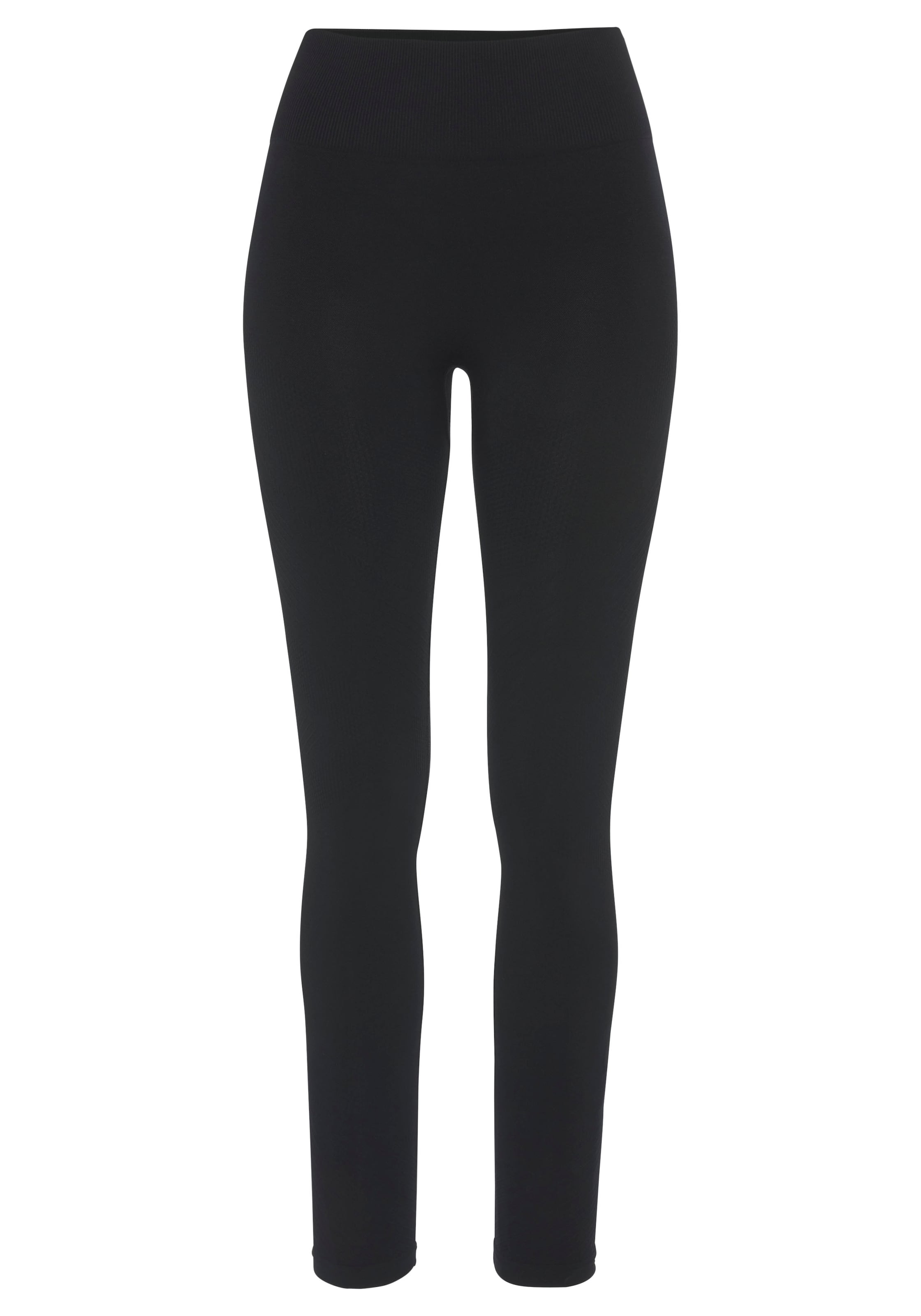 Skinny Leggings LASCANA en noir : devant