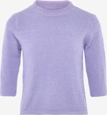 Poomi Sweater in Purple: front