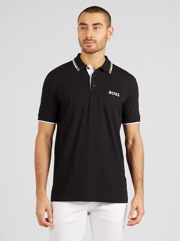 BOSS Poloshirt 'Paddy Pro' in Schwarz: predná strana