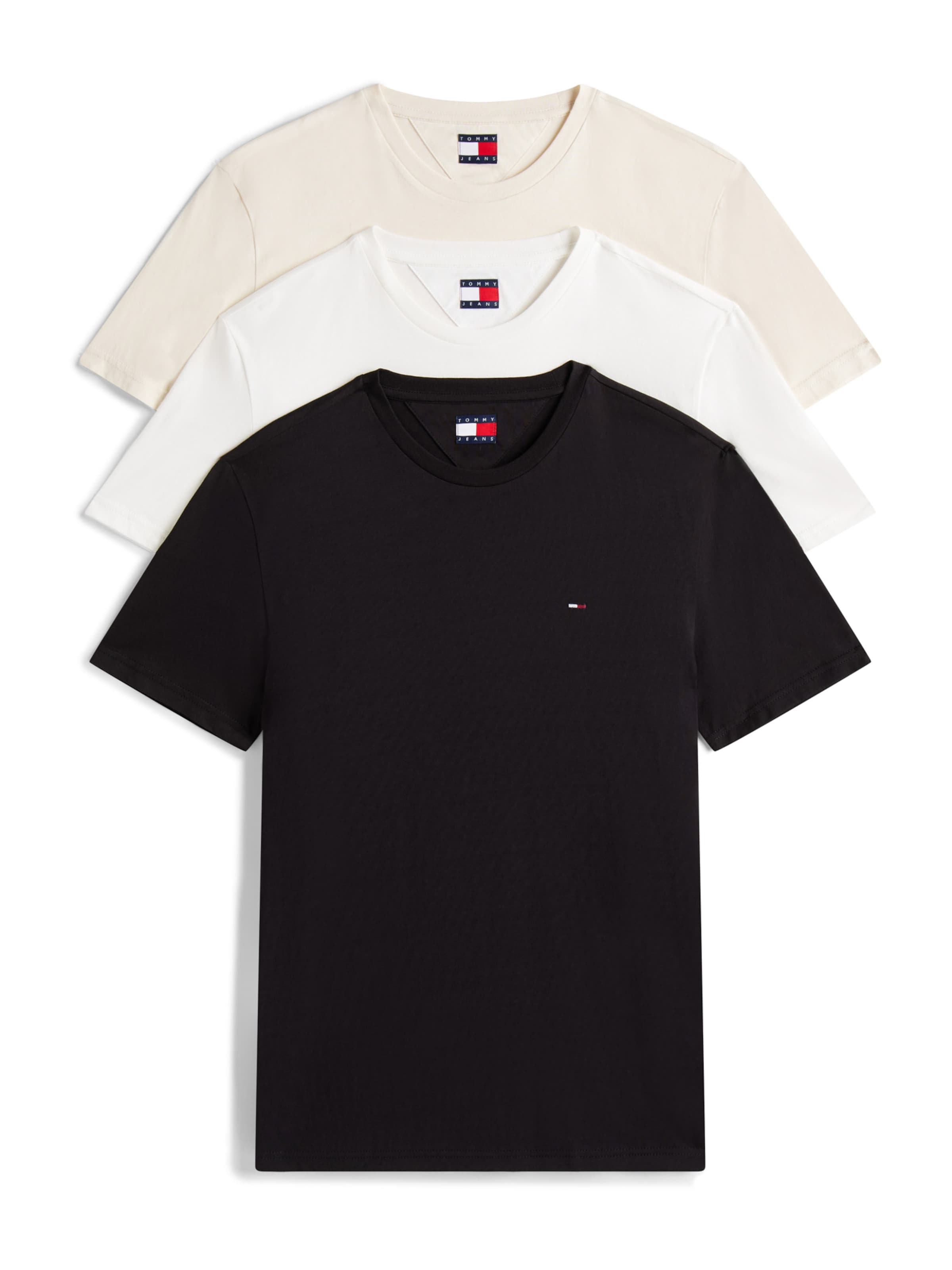 Tommy Jeans Shirt in Light beige / Black / White, Item view