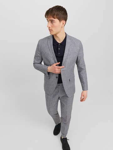 JACK & JONES Slim fit Suit Jacket 'Riviera' in Grey
