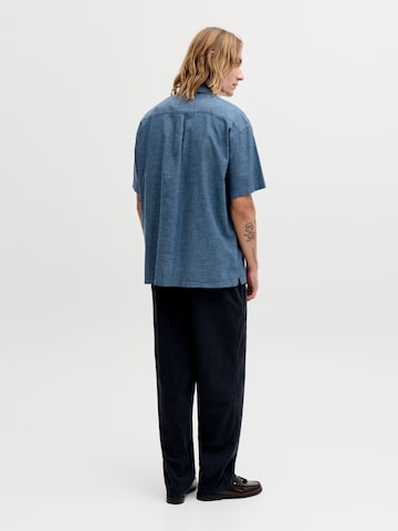 JACK & JONES Comfort Fit Skjorte 'JJESummer' i blå