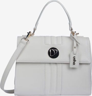 usha BLACK LABEL Handbag in White: front