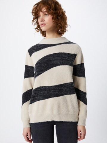 STREET ONE Sweater in Beige: front