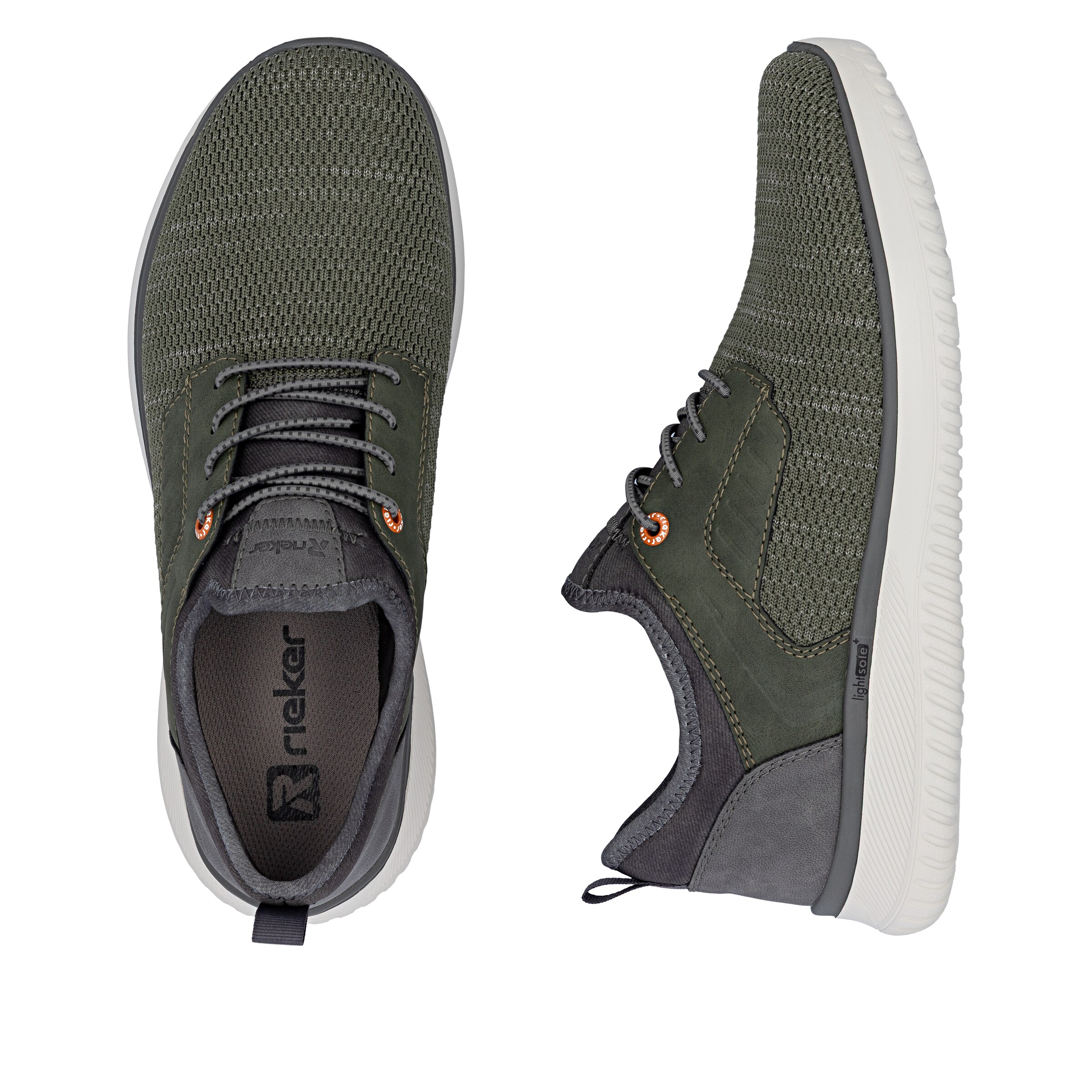 Rieker Slip-Ons in Green