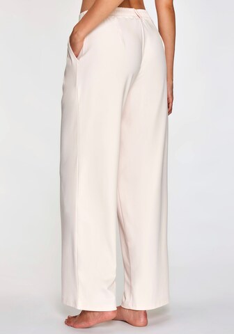 H.I.S Wide leg Pleat-Front Pants in Pink