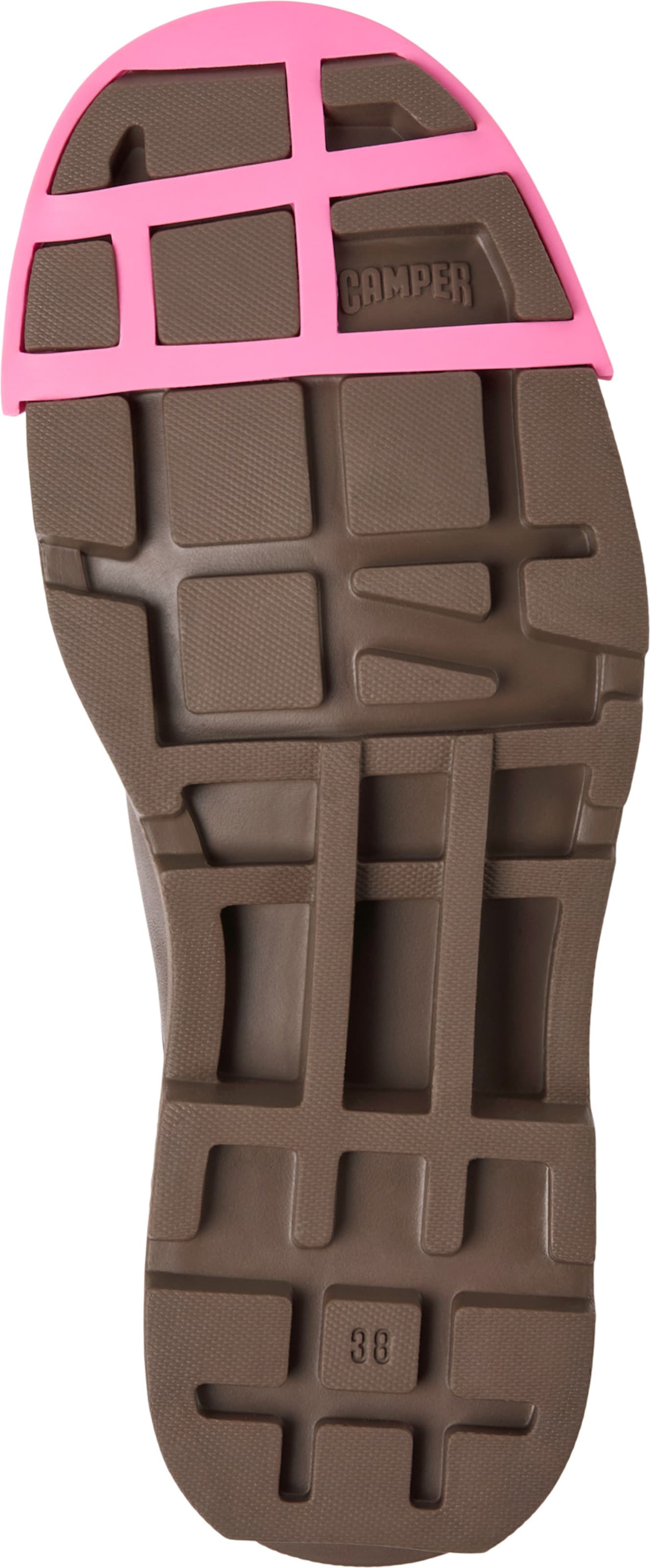 CAMPER Athletic lace-up shoe 'Junction' in Brown