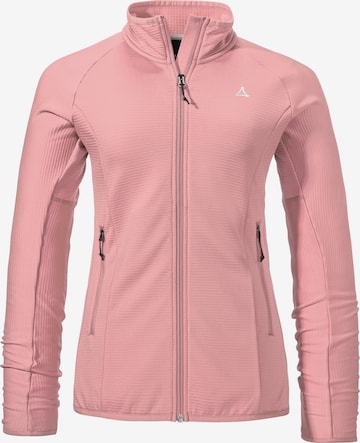 Veste en polaire fonctionnelle 'Style Cascata' Schöffel en rose : devant