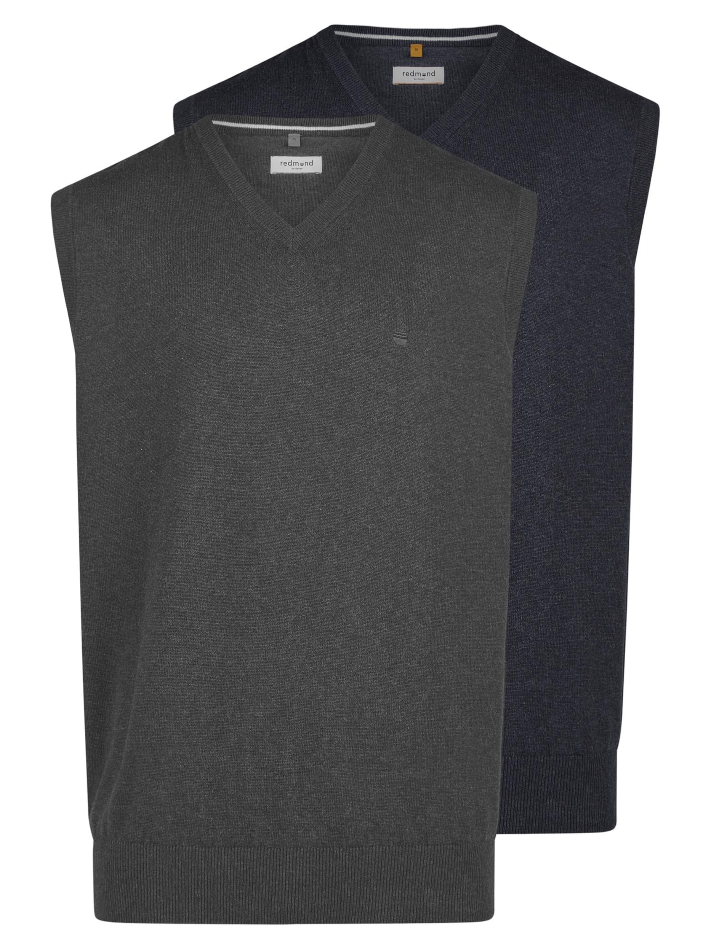 redmond Sweater 'Basic' in Grey: front