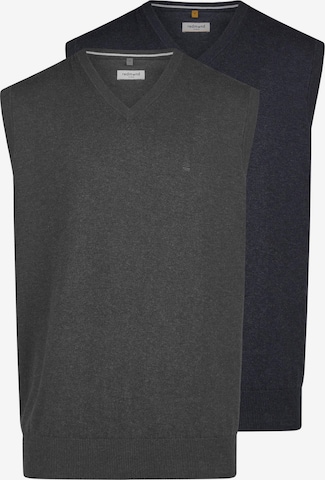 redmond Pullover 'Basic' in Grau: Vorderseite