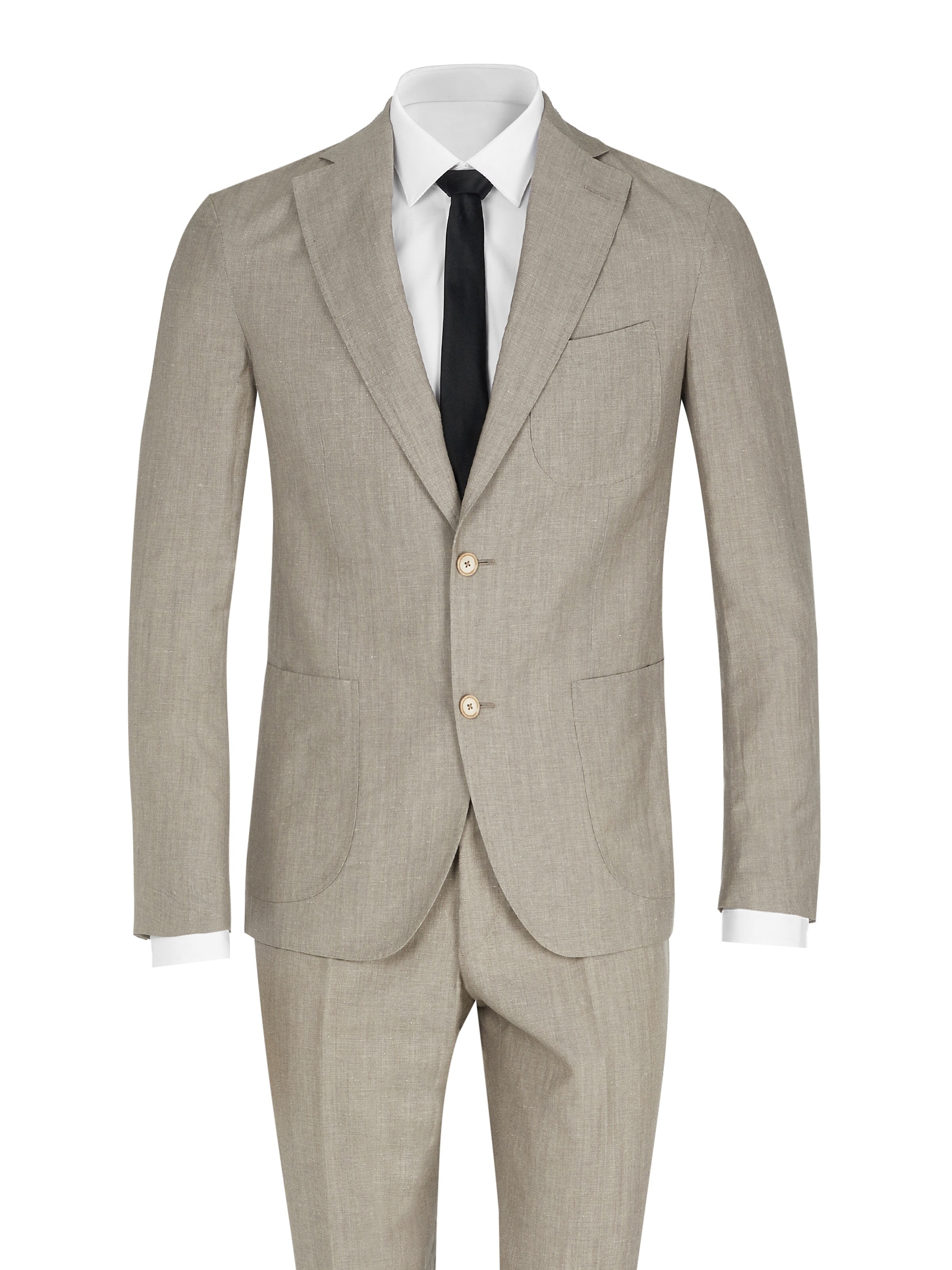PAL ZILERI Regular Suit in Brown: front
