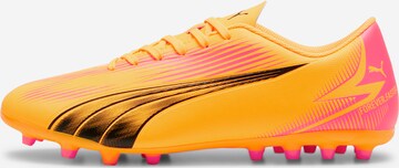 PUMA Fotbollsko 'ULTRA PLAY' i gul: framsida