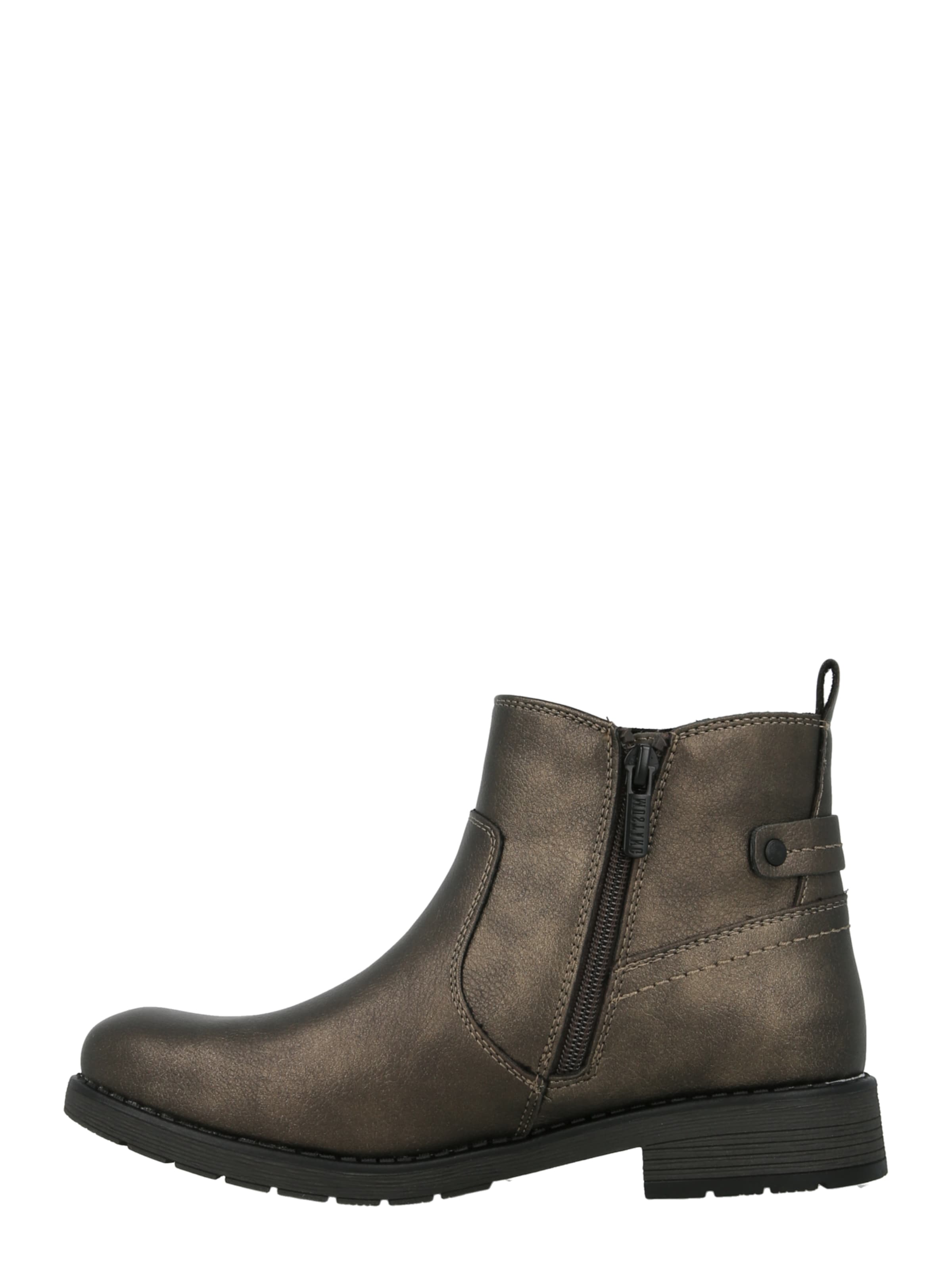 MUSTANG Stiefelette in Bronze