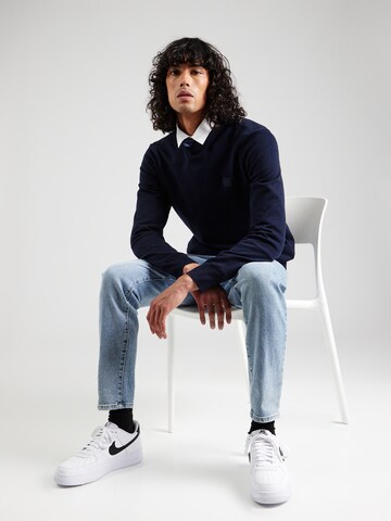 BOSS Pullover 'Kanovano' in Blau