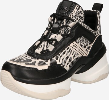MICHAEL Michael Kors Sneakers 'OLYMPIA' in Black: front