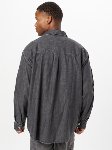 LEVI'S ® Pohodlné nošení Košile 'Levi's® Men's Silver Tab™ Oversized 1 Pocket Shirt' – černá