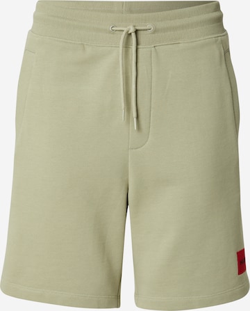 HUGO Bukser 'Diz' i grøn: forside