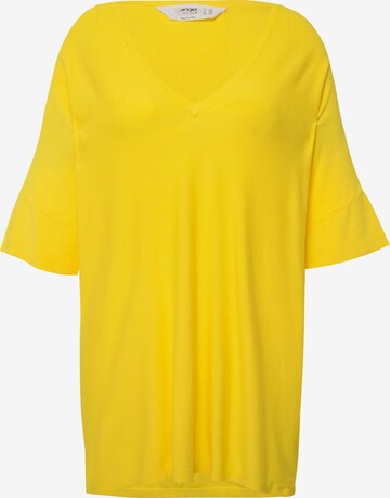 Angel of Style Oversized Sweater in Yellow: front