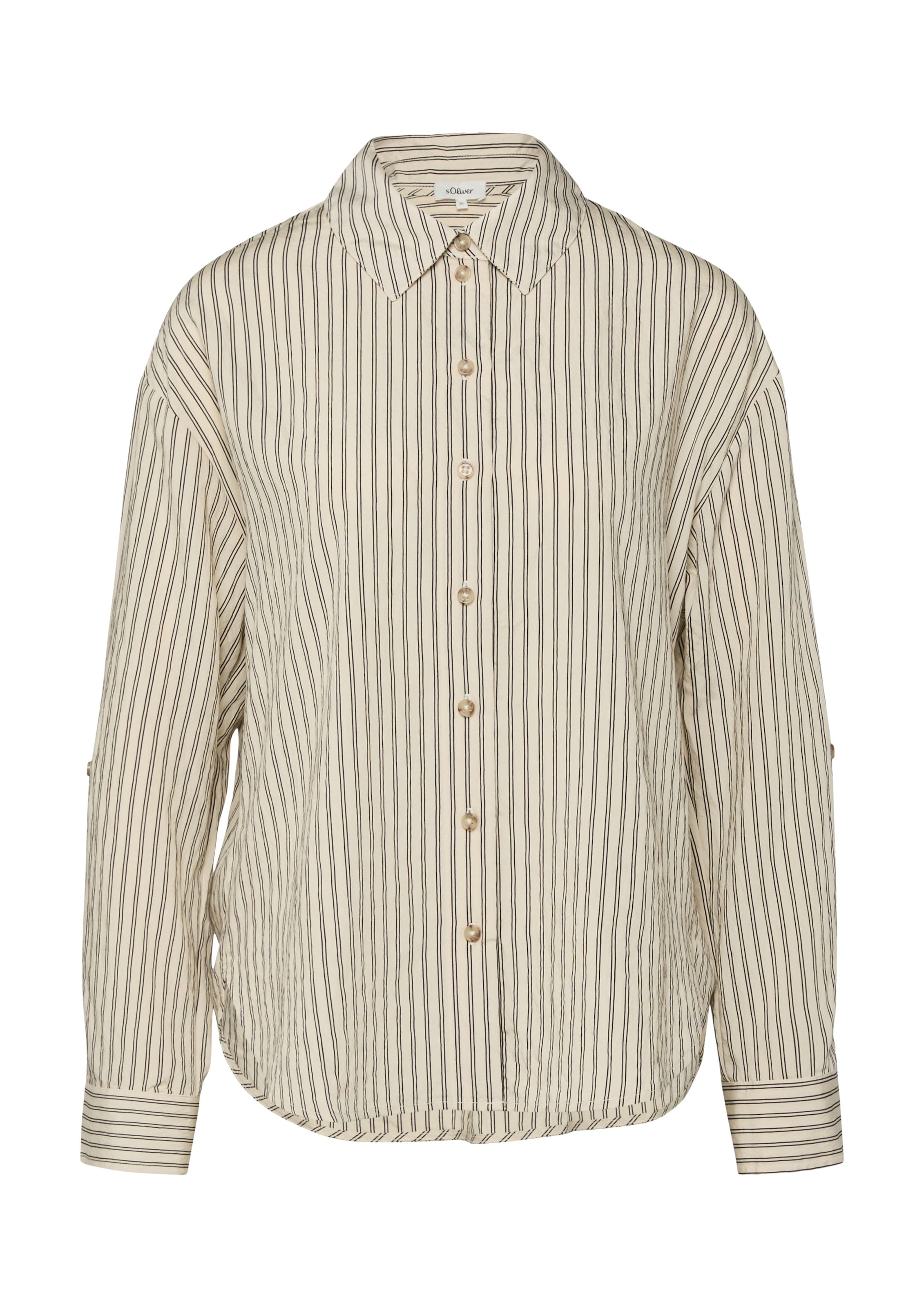 s.Oliver Blouse in Beige: front