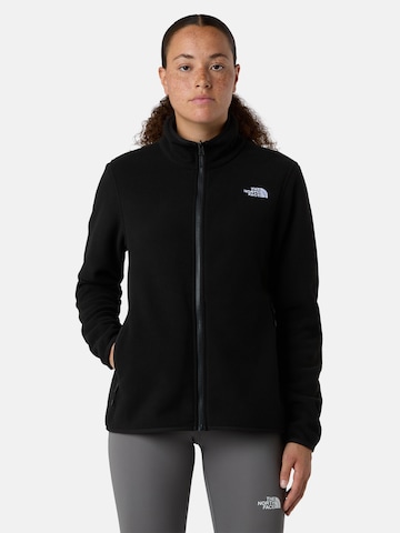 THE NORTH FACE Λειτουργική ζακέτα φλις 'Glacier' σε λευκό: μπροστά