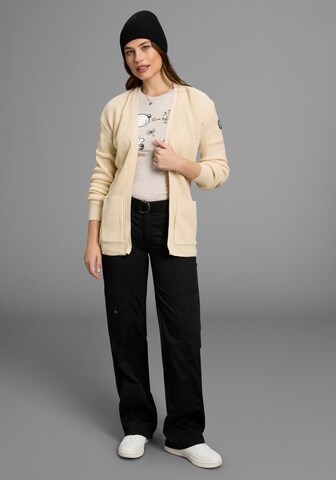 KangaROOS Strickjacke in Beige