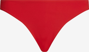 Bas de bikini TOMMY HILFIGER en rouge : devant